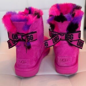 UGG Pink and Purple Winter Boots